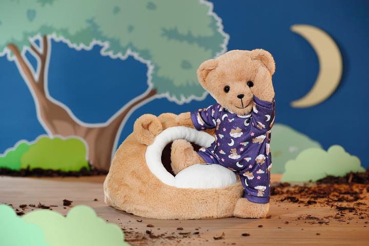 Actual product image Zapf Creation BABY born Teddy pyjamas Glow in the Dark