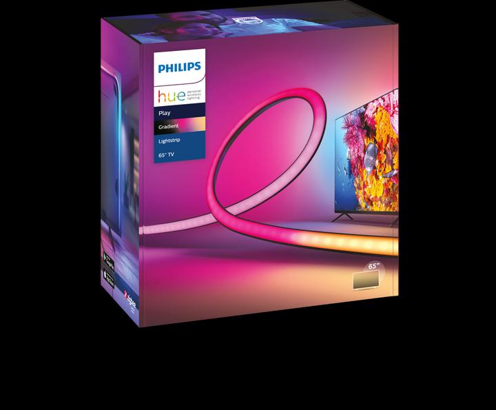 Image du produit Philips Hue Play Gradient Lightstrip 65" (en anglais) (RGBW, 254 cm, Intérieur)