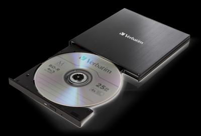 Actual product image Verbatim Slimline (Blu-ray burner)