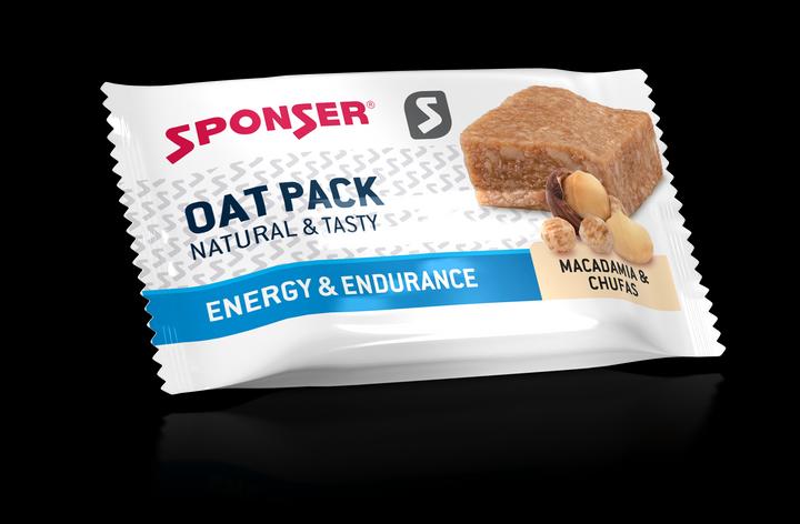 Actual product image Sponser Oat Pack (Macadamia nut, Chufas, 1 pcs., 60 g)