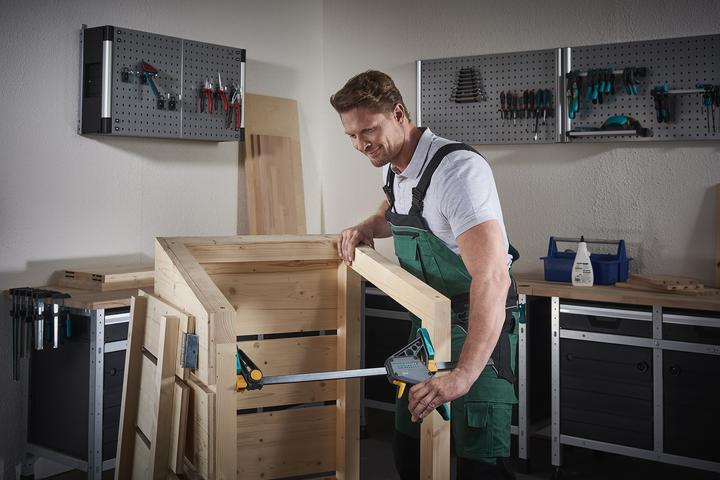 Produktbild wolfcraft wolfcraft 1 EHZ - Einhandzwinge PRO 100/915mm (915 mm)