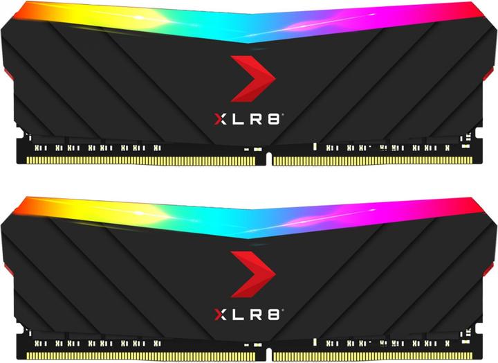 Image du produit PNY Electronics XLR8 RGB (2 x 8GB, 3200 MHz, RAM DDR4, DIMM)