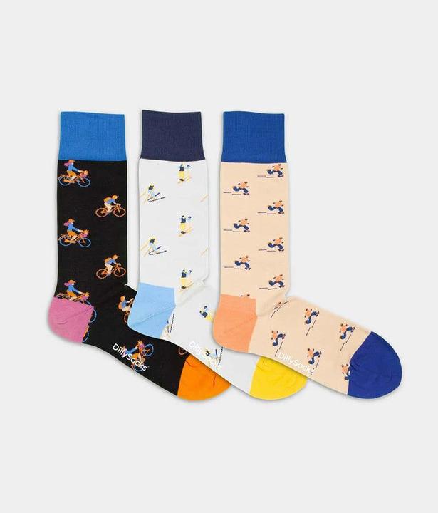 Image du produit DillySocks Sports All Year (Lot de 3, 36 - 40)