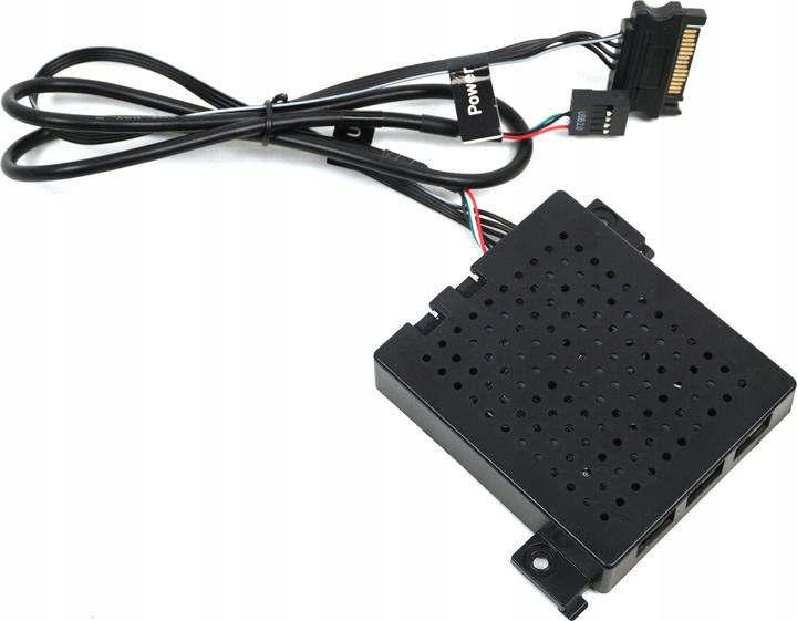 Productafbeelding NZXT RGB & FAN Controller Zwart AC-CRFR0-B1 detailhandel (3 Ventilator)