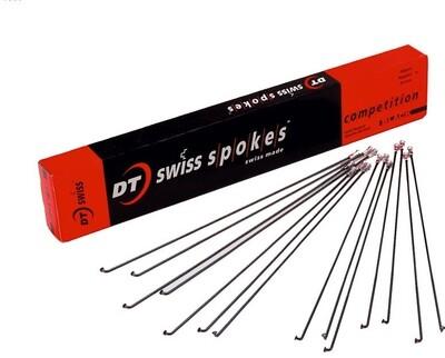 DT Swiss Competion spokes black 294mm 2,0/1.8mm 1 pcs