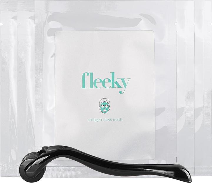 Fleeky Collagen Sheet Mask mit 540 Needle Dermaroller