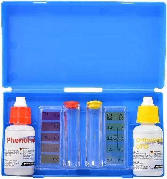 Image du produit Hecht 060601 Kit de test de l'eau de piscine PH/CL