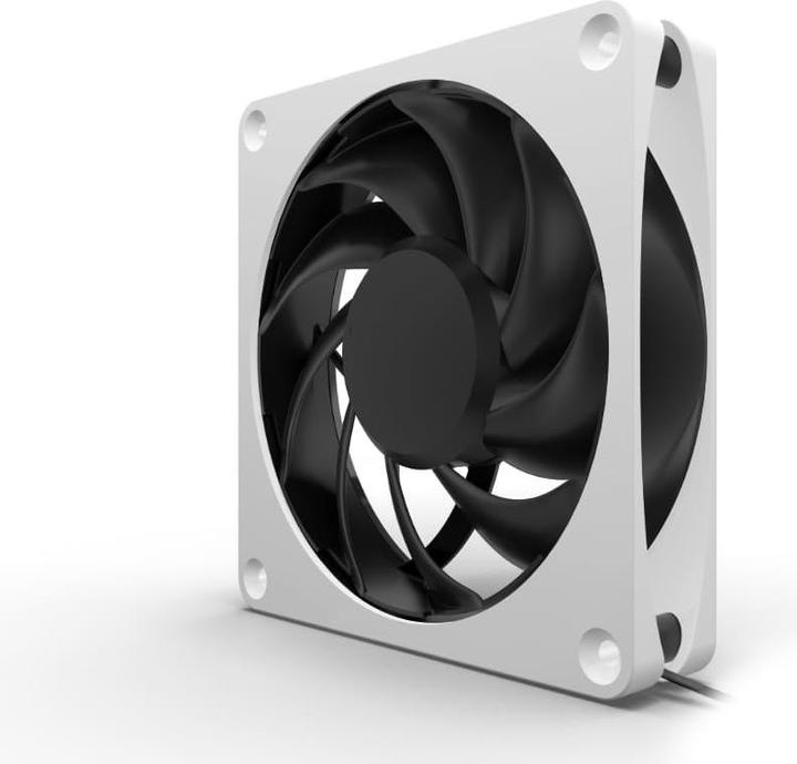 Image du produit Alphacool Apex Stealth Metal Power 120mm Fan 3000rpm (blanc/noir) (120 mm, 1 x)
