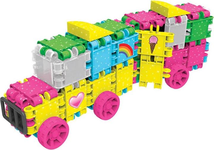 Image du produit Clics Building Blocks - Jeu de construction pailleté 8in1