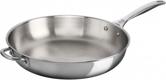 Actual product image Le Creuset 3-ply plus (28 cm, Frying pan, Stainless steel)