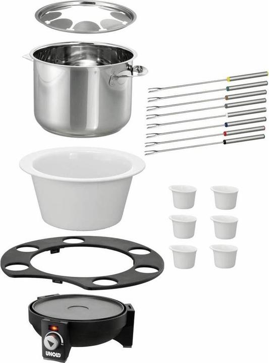 Immagine prodotto Unold Eleganza della fonduta (Fondue al cioccolato, Fondue di formaggio)