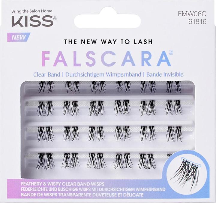 Produktbild KISS Lashes - Ks Falscara Multipack - Clear Band (Künstliche Wimpern)
