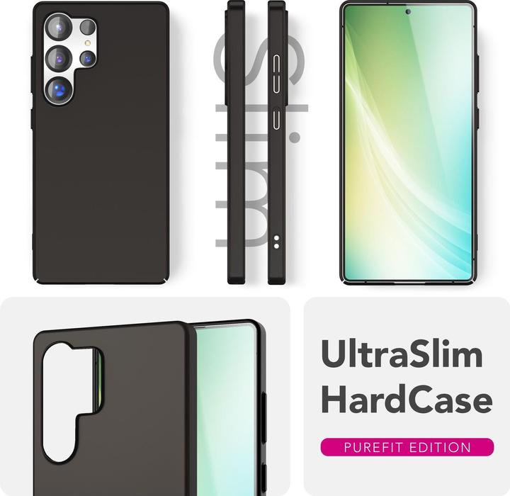 Actual product image Nalia PureFit - Ultra Dünne 0,5mm Leichte Hülle - Slim Fit Hardcase (Samsung Galaxy S25 Ultra)