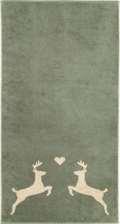 Immagine prodotto Cawö Handtücher Alpenchic Hirsche (30 x 50 cm)