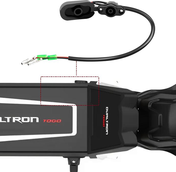Actual product image Mini Motor Ladeanschluss