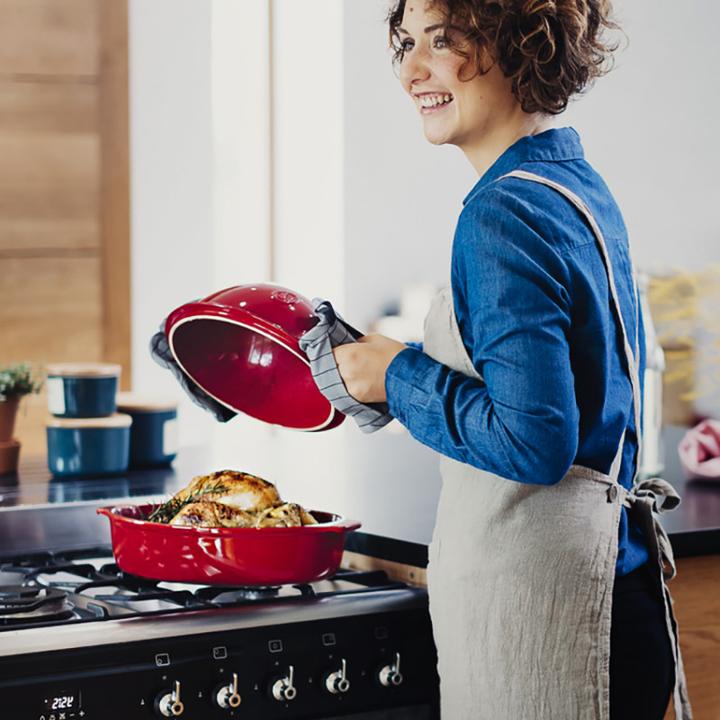 Image du produit Emile Henry Poulet rôti (Cocotte + faitout)