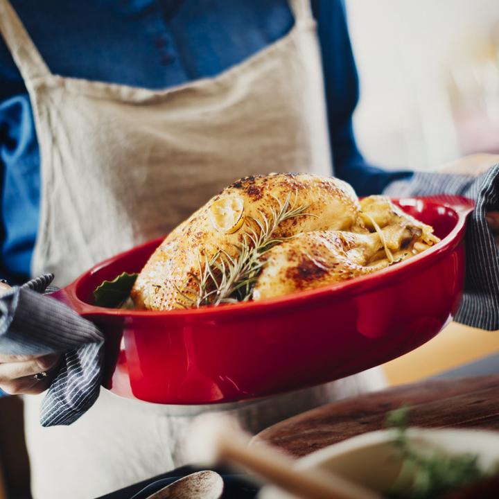 Image du produit Emile Henry Poulet rôti (Cocotte + faitout)