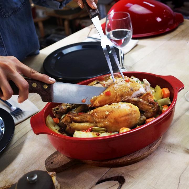 Image du produit Emile Henry Poulet rôti (Cocotte + faitout)