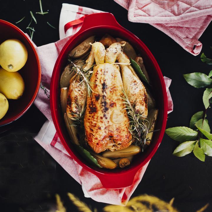 Image du produit Emile Henry Poulet rôti (Cocotte + faitout)