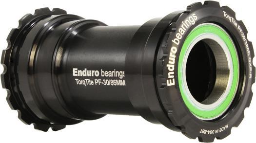 Productafbeelding Enduro Lagers TorqTite BB386EVO trapas, SRAM GXP cranks, zwart (BKS-0199)