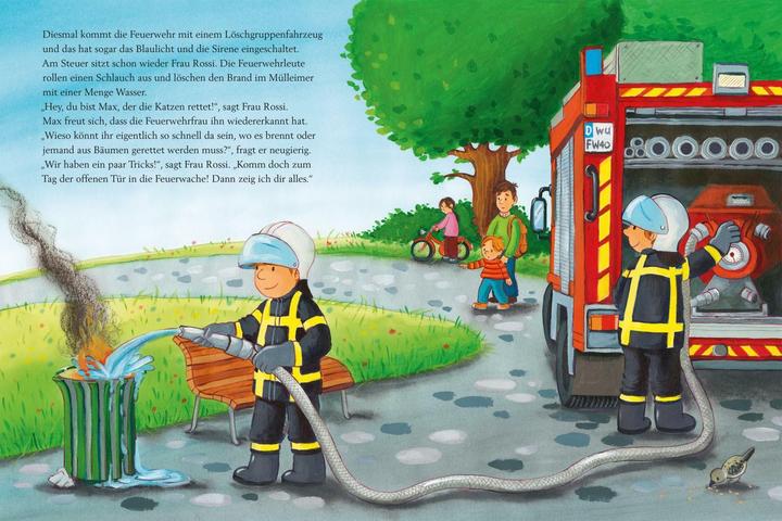 Produktbild Max-Bilderbücher: Wir besuchen die Feuerwehr, Polizei und Baustelle (Deutsch)