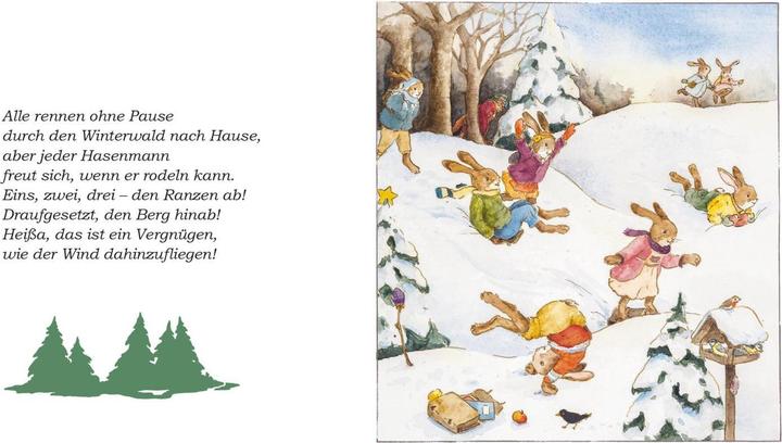 Actual product image Die Häschenschule: Winter in der Häschenschule (German, Albert Sixtus, 2022)