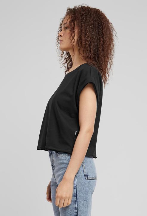 Actual product image Urban Classics Ladies Organic Open Edge Tee - 126809 (5XL)