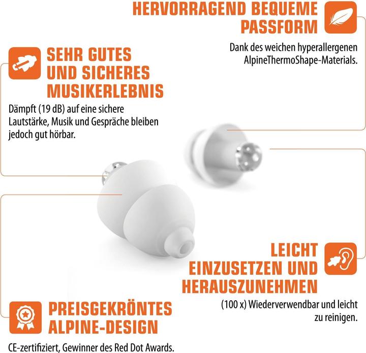 Produktbild Alpine PartyPlug (2 x)
