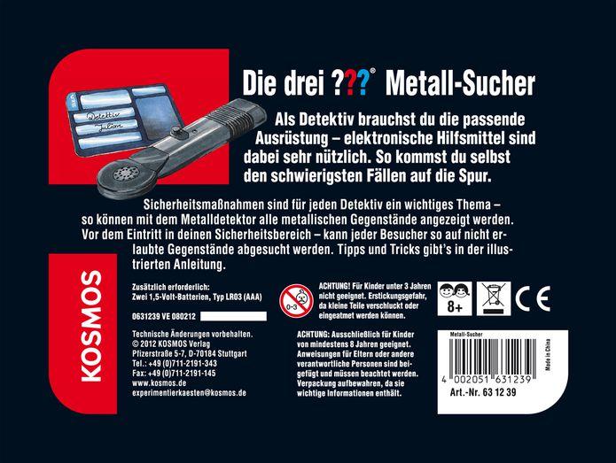 Produktbild Kosmos Motto Die drei??? Metall-Sucher (BP34603058)