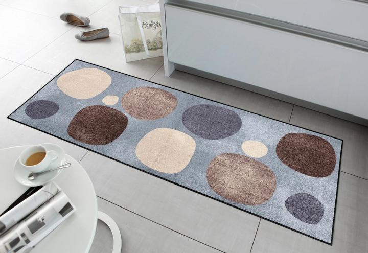 Immagine prodotto Salonloewe Tappeto da bagno e tappetino pulito Broken Dots (60 x 180 cm)