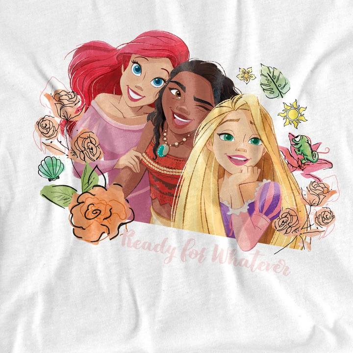 Image du produit Disney Princess - T-shirt READY FOR WHATEVER - Adulte (L)