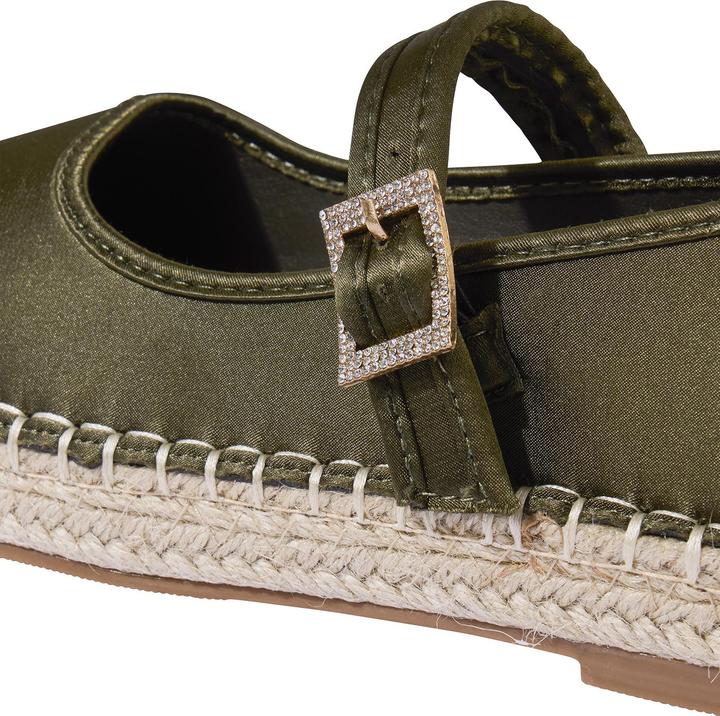Actual product image Joe Browns Buckled Satin Espadrille Shoes (37)