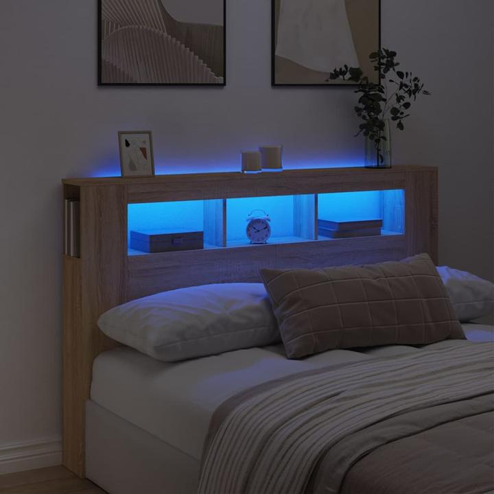 Immagine prodotto VidaXL Testiera a LED (160 x 18,5 x 103,5 cm)