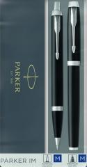 Produktbild Parker Füllfederhalter DuoSet IM C.C. Schwarz (Silber, Black, 2 x)