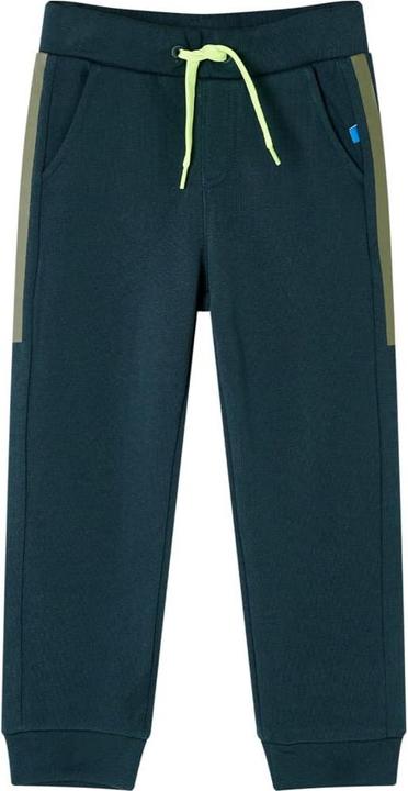 VidaXL Kinder-Trainingshose mit Kordelzug Moosgrün 116,Farbe (116)