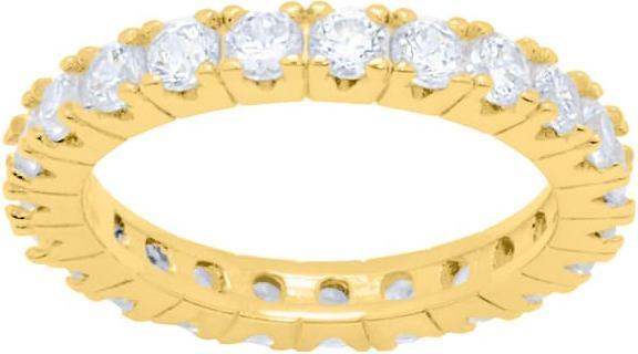 Image du produit Candy Bague Stine, argent sterling 925, plaqué or (50, Argent 925)