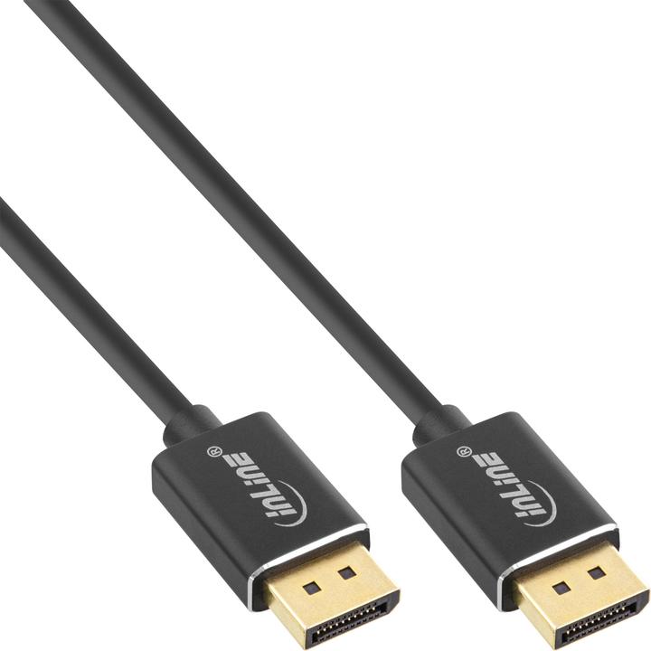 Immagine prodotto InLine Cavo DisplayPort 1.4 sottile (3 m, DisplayPort)