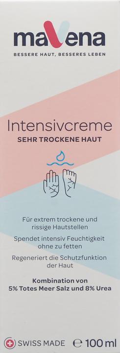 Actual product image Mavena Intensivcreme (Foot cream & foot gel, 100 ml)