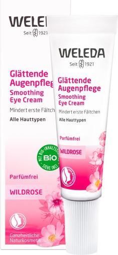Actual product image Weleda Wild Rose Smoothing Eye Cream (Crème, 10 ml)