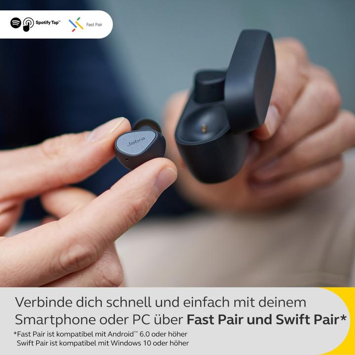 Image du produit Jabra Élite 4 (ANC, 5.50 h, Sans fil)