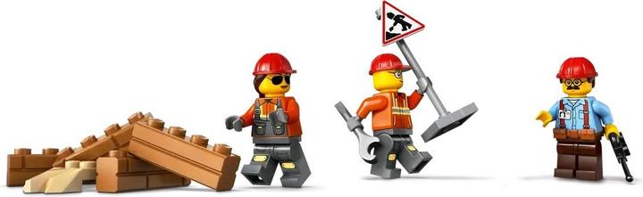 Produktbild LEGO Gelber Bulldozer mit Frontlader (60466, LEGO City)