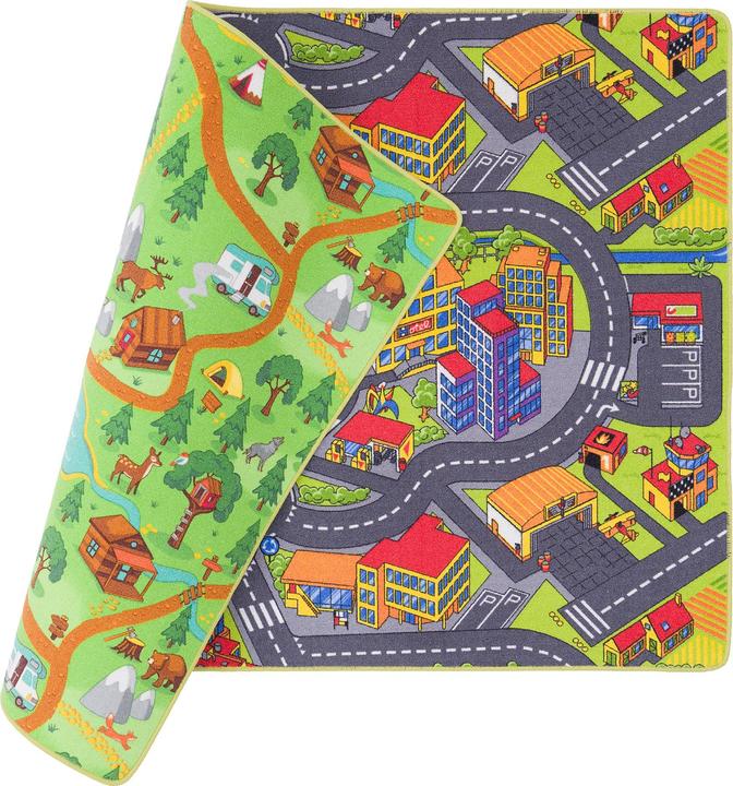 Actual product image Pergamon Strassenteppich Beidseitig Strassenlandschaften (200 x 200 cm)