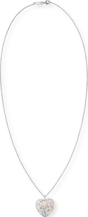 Image du produit Engelsrufer Collier coeur arbre de vie (Argent 925 plaqué platine, 50 cm)