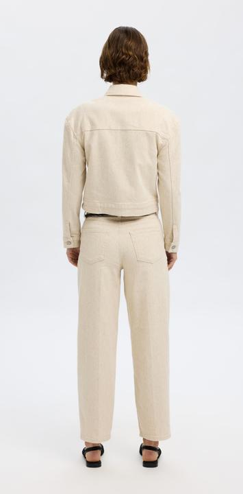 Actual product image Selected Femme Mid Waist Barrel Fit Jeans (W31/L32)