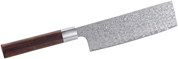 Produktbild Tokio Kitchenware Handgefertigtes Marken-Damast-Hackmesser mit 17-cm-Klinge (17 cm)