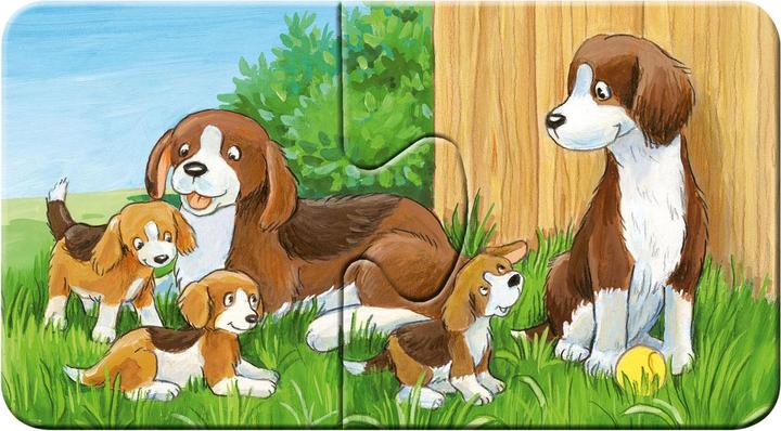 Produktbild Ravensburger Tierfamilien auf dem Bauernhof (2 Teile)