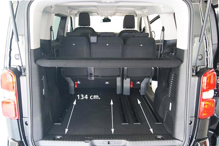 Produktbild ProPlus Kofferraumwanne für Citroen Jumpy, Spacetourer / Peugeot Expert / Toyota ProAce / Opel Zafira Life /