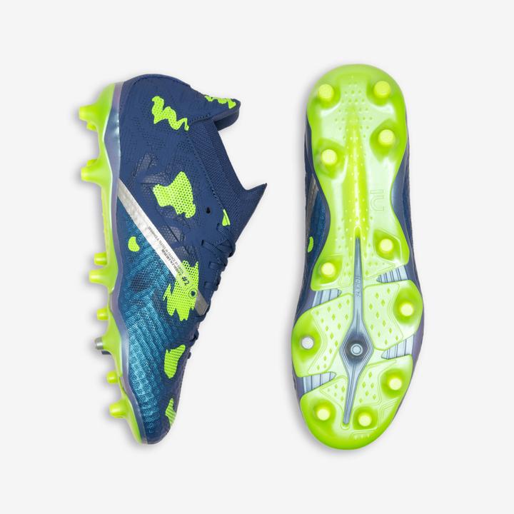 Immagine prodotto Kipsta Scarpe da calcio cam da donna/uomo FG - VIRALTO III.Elite Blue Beetle (45)