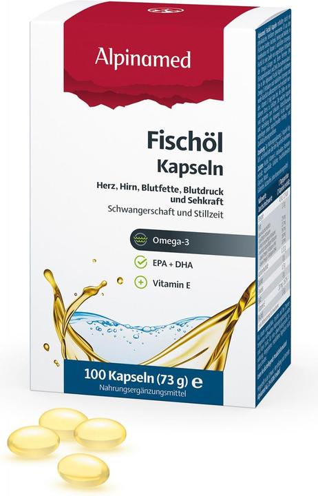 Produktbild Alpinamed Fischöl (100 Stück, Kapseln, 70 g)