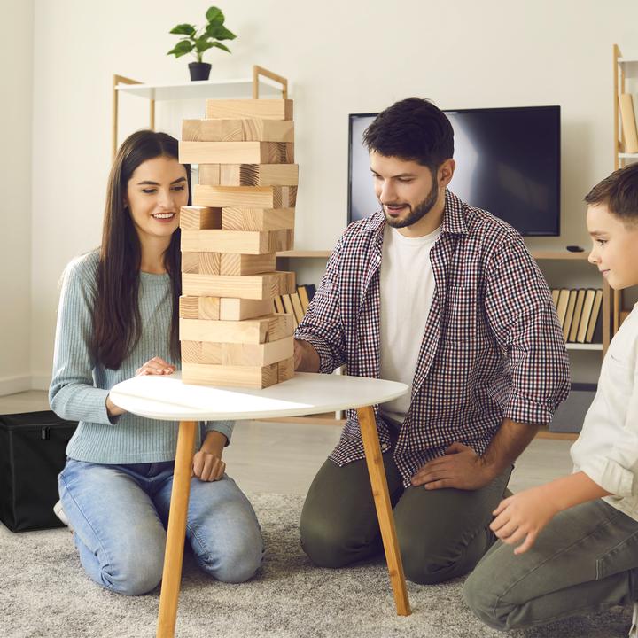 Actual product image Relaxdays Wobble Tower XXL (German, French, Italian, English)